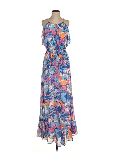 Pre-owned Laundry By Shelli Segal Casual Dress In Blue