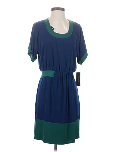 Pre-owned Laundry By Shelli Segal Casual Dress In Blue