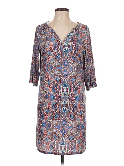Pre-owned Laundry By Shelli Segal Casual Dress In Blue