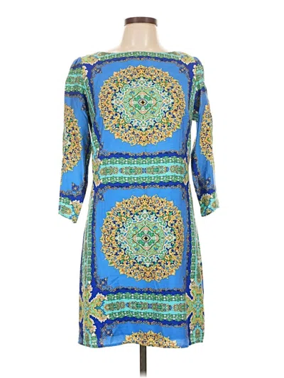 Pre-owned Laundry By Shelli Segal Casual Dress In Blue
