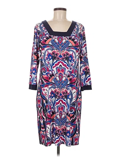 Pre-owned Laundry By Shelli Segal Casual Dress In Blue