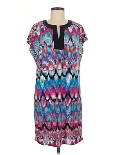 Pre-owned Laundry By Shelli Segal Casual Dress In Blue