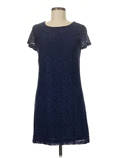 Pre-owned Laundry By Shelli Segal Casual Dress In Blue