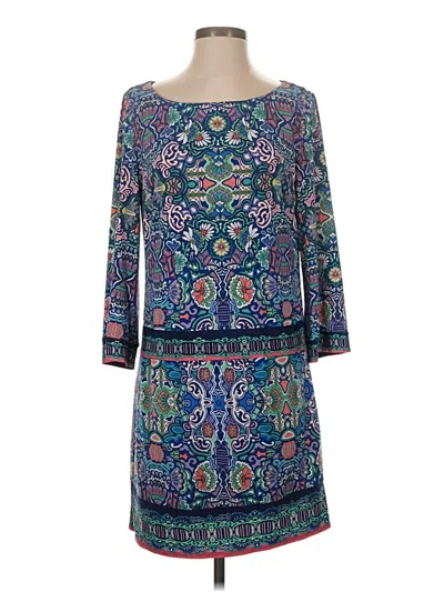Pre-owned Laundry By Shelli Segal Casual Dress In Blue