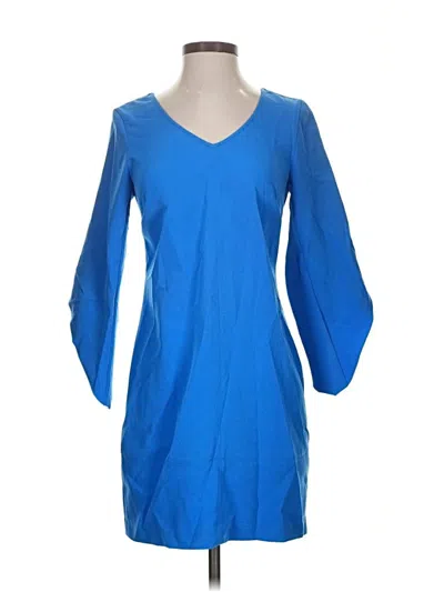 Pre-owned Laundry By Shelli Segal Casual Dress In Blue