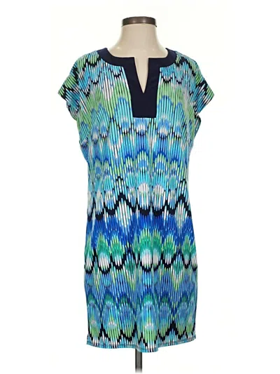 Pre-owned Laundry By Shelli Segal Casual Dress In Blue