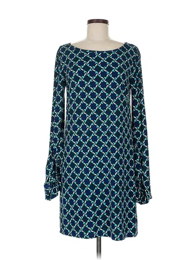 Pre-owned Laundry By Shelli Segal Casual Dress In Blue