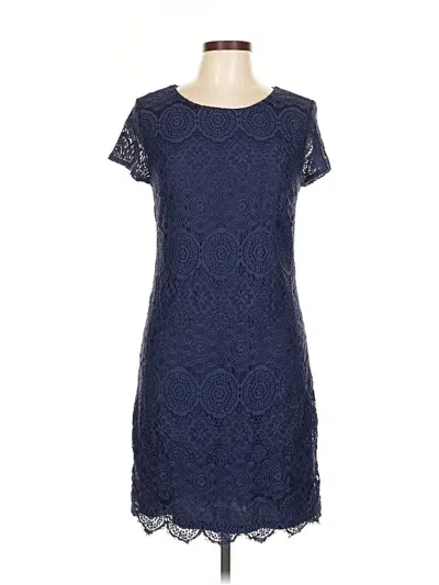 Pre-owned Laundry By Shelli Segal Casual Dress In Blue