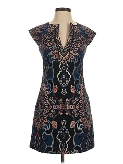 Pre-owned Laundry By Shelli Segal Casual Dress In Blue