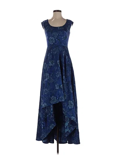 Pre-owned Laundry By Shelli Segal Casual Dress In Blue