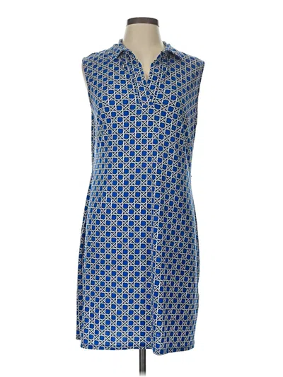 Pre-owned Laundry By Shelli Segal Casual Dress In Blue