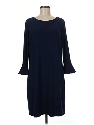 Pre-owned Laundry By Shelli Segal Casual Dress In Blue