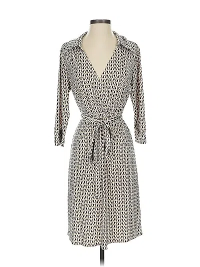 Pre-owned Laundry By Shelli Segal Casual Dress In Brown