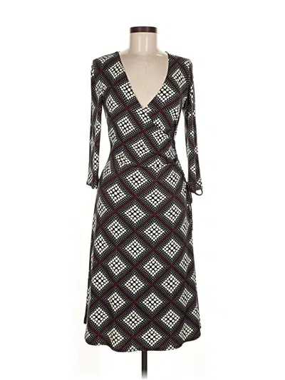 Pre-owned Laundry By Shelli Segal Casual Dress In Brown