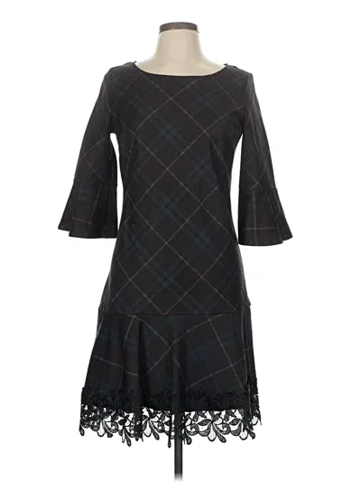 Pre-owned Laundry By Shelli Segal Casual Dress In Brown