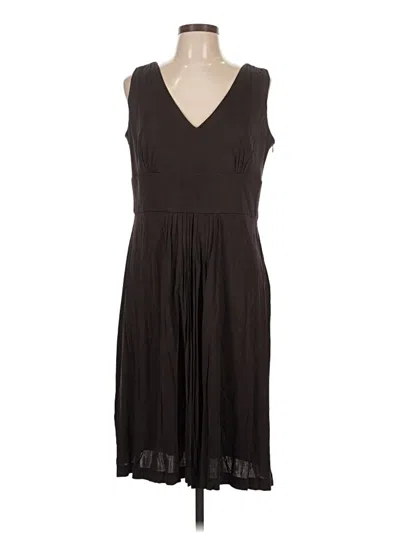 Pre-owned Laundry By Shelli Segal Casual Dress In Brown