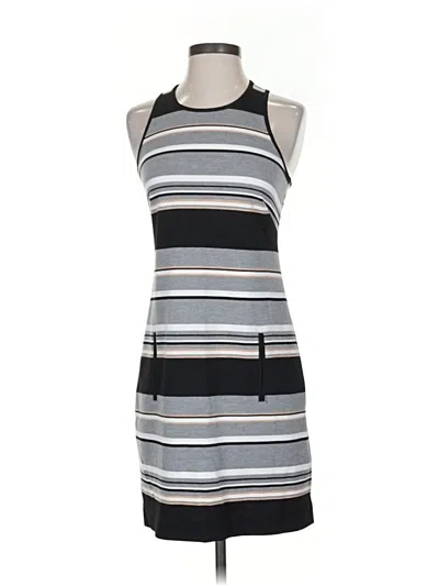 Pre-owned Laundry By Shelli Segal Casual Dress In Gray