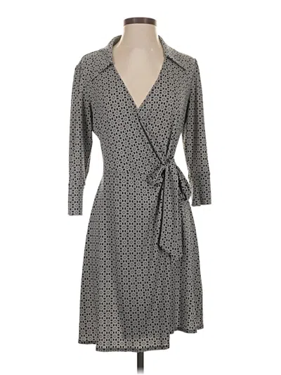 Pre-owned Laundry By Shelli Segal Casual Dress In Gray
