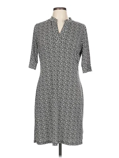 Pre-owned Laundry By Shelli Segal Casual Dress In Gray