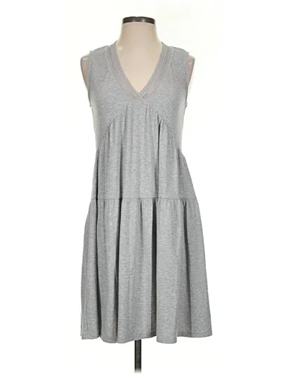 Pre-owned Laundry By Shelli Segal Casual Dress In Gray