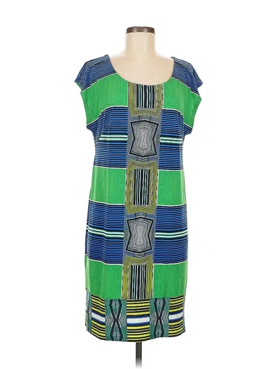 Pre-owned Laundry By Shelli Segal Casual Dress In Green
