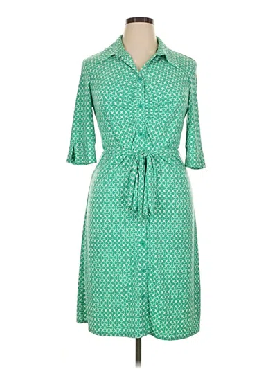 Pre-owned Laundry By Shelli Segal Casual Dress In Green