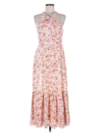 Pre-owned Laundry By Shelli Segal Casual Dress In Orange