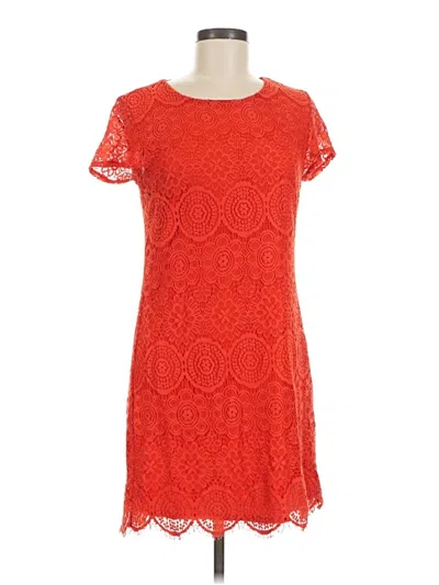 Pre-owned Laundry By Shelli Segal Casual Dress In Orange
