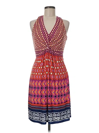 Pre-owned Laundry By Shelli Segal Casual Dress In Orange