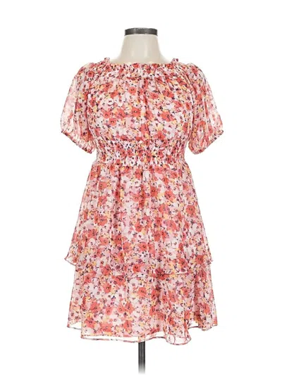 Pre-owned Laundry By Shelli Segal Casual Dress In Pink