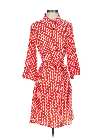 Pre-owned Laundry By Shelli Segal Casual Dress In Red