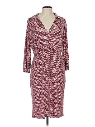 Pre-owned Laundry By Shelli Segal Casual Dress In Red