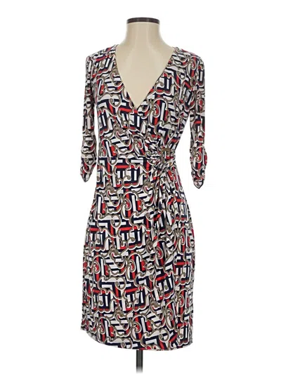 Pre-owned Laundry By Shelli Segal Casual Dress In Red