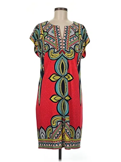 Pre-owned Laundry By Shelli Segal Casual Dress In Red