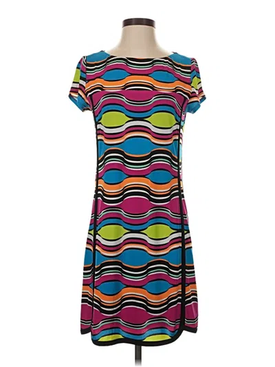 Pre-owned Laundry By Shelli Segal Casual Dress In Teal