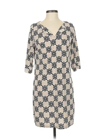 Pre-owned Laundry By Shelli Segal Casual Dress In White