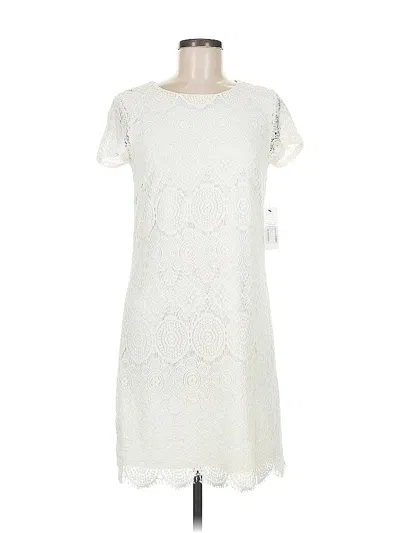 Laundry By Shelli Segal Casual Dress In White