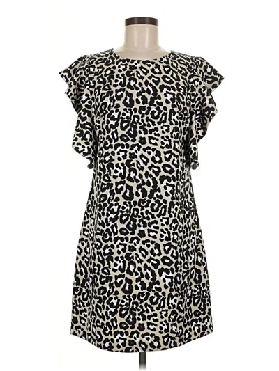 Pre-owned Laundry By Shelli Segal Casual Dress In White