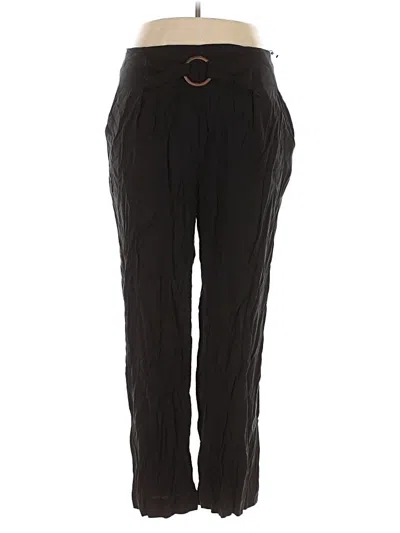 Pre-owned Laundry By Shelli Segal Casual Pants In Black