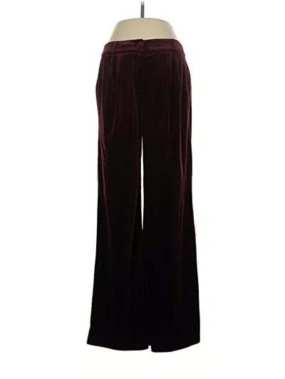 Pre-owned Laundry By Shelli Segal Casual Pants In Burgundy