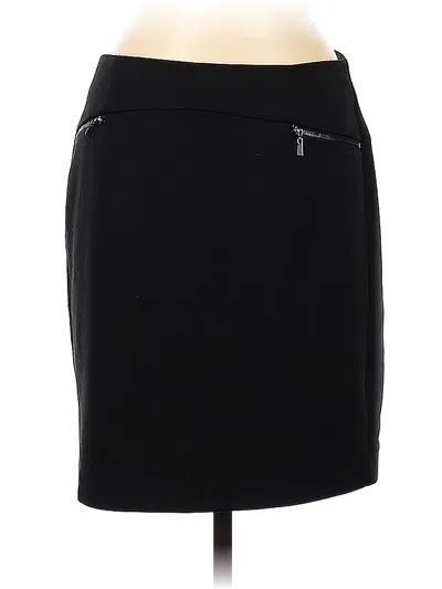 Pre-owned Laundry By Shelli Segal Casual Skirt In Black