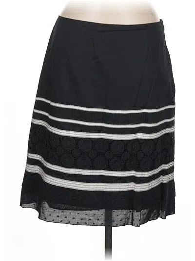 Pre-owned Laundry By Shelli Segal Casual Skirt In Black