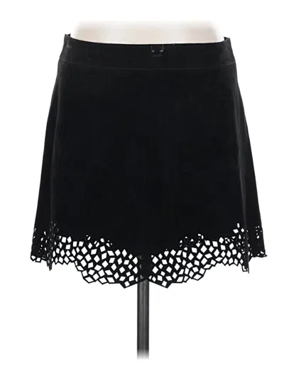 Pre-owned Laundry By Shelli Segal Casual Skirt In Black