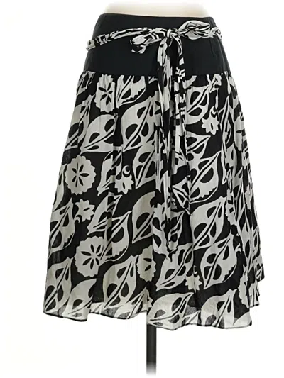 Pre-owned Laundry By Shelli Segal Casual Skirt In Black