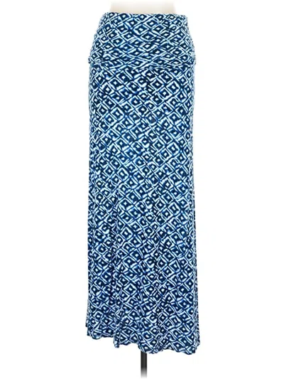 Pre-owned Laundry By Shelli Segal Casual Skirt In Blue