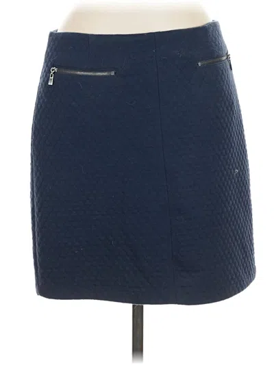 Pre-owned Laundry By Shelli Segal Casual Skirt In Blue