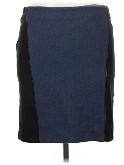 Pre-owned Laundry By Shelli Segal Casual Skirt In Blue