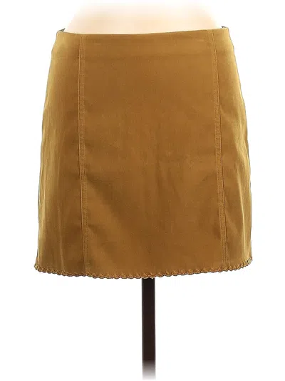 Pre-owned Laundry By Shelli Segal Casual Skirt In Brown