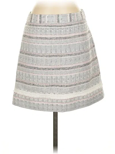 Pre-owned Laundry By Shelli Segal Casual Skirt In Gray