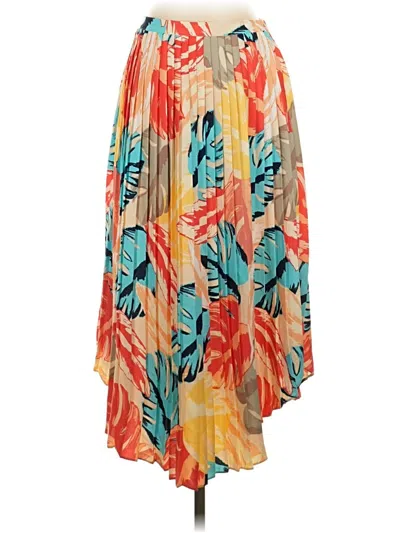 Pre-owned Laundry By Shelli Segal Casual Skirt In Orange
